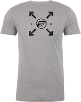 Youth Fly Lost Tee Dark Grey Heather Ym - Cycle City Outdoors