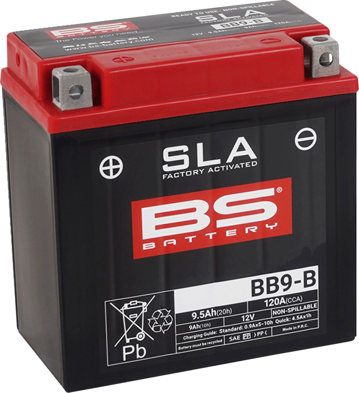 BS Battery BTX20HL-PW | Factory-Activated AGM Battery | 12 V | 310 CCA