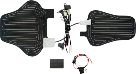 SADDLEMEN Seat Heater - Black - FL '08-'23 13296D