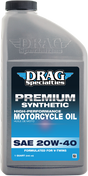 DRAG SPECIALTIES OIL Synthetic Engine Oil - 20W-40 - 1 U.S. quart 900-600 - Cycle City Outdoors