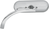ARLEN NESS Mirror - Micro - Mini - Side View - Oval - Chrome - Right 13-407