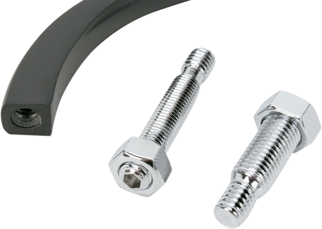 ARLEN NESS Mirror - Micro - Mini - Side View - Oval - Black - Right 13-413