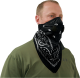 ATV-TEK Bandana Dust Mask - Black BDMBLK