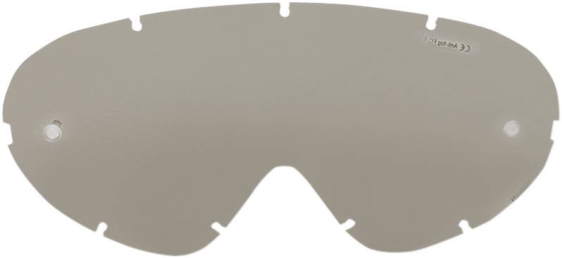 MOOSE RACING Youth Qualifier Lens - Smoke 2602-0587 - Cycle City Outdoors