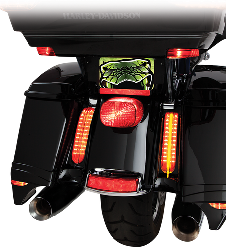 Ciro Filler Panel Accent Lights- Black 40003 - Cycle City Outdoors