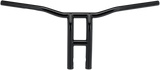 BILTWELL 1" T-Bar - Tyson XL - Pullback - 12" - Black 6262-2013