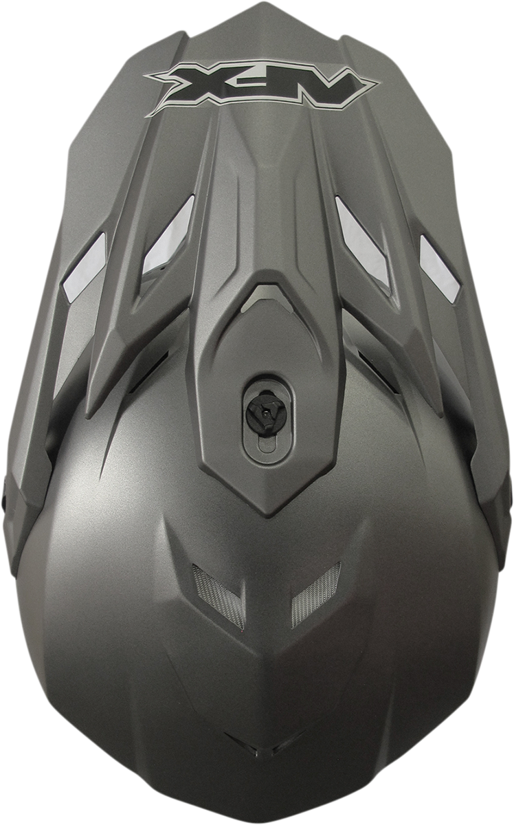 AFX FX-19R Helmet - Frost Gray - Medium - Part Number 0110-7053