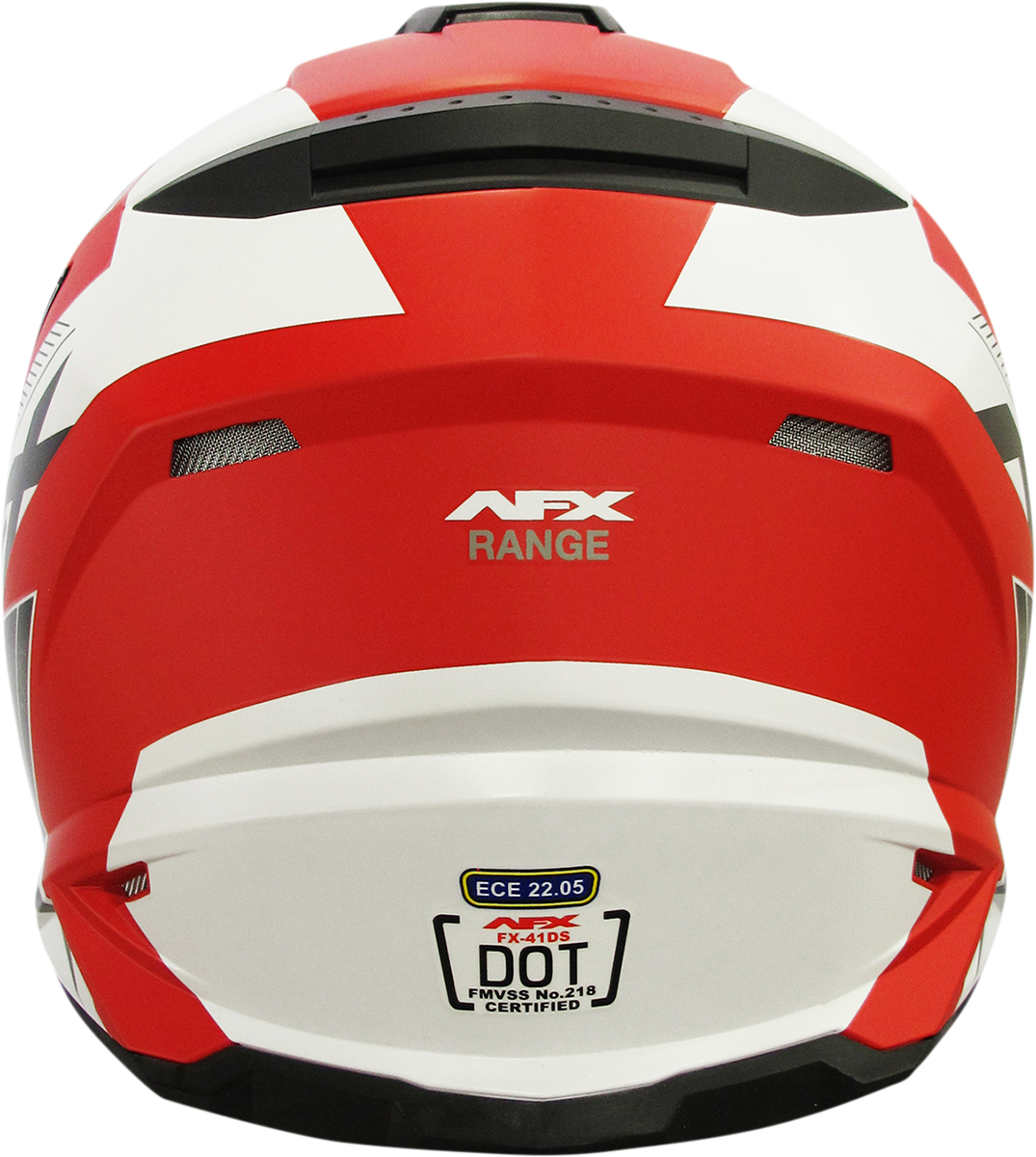 AFX FX-41 Helmet - Range - Matte Red - Small 0140-0066