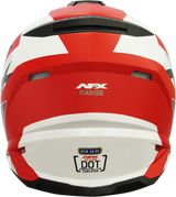 AFX FX-41 Helmet - Range - Matte Red - Medium 0140-0067