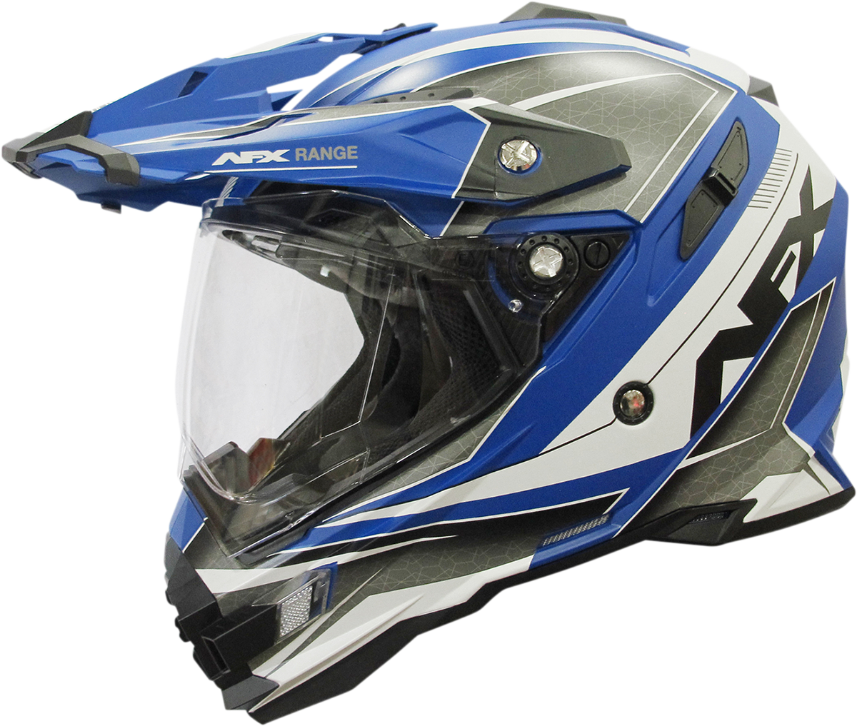 AFX FX-41 Helmet - Range - Matte Blue - Small 0140-0071