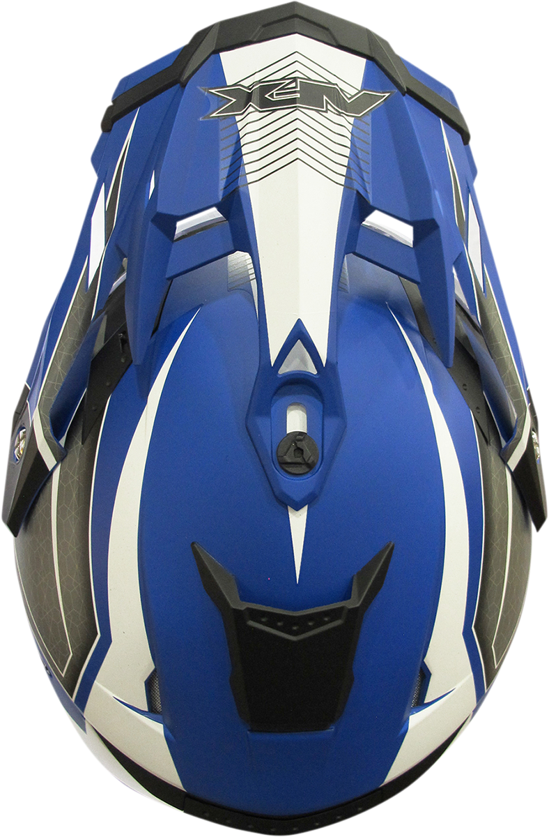 AFX FX-41 Helmet - Range - Matte Blue - Medium 0140-0072