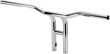 BILTWELL 1" T-Bar- Tyson XL - Pullback - 12" - TBW - Chrome 6262-1055