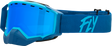 Zone Snow Goggle Blu/Light Blu W/ Sky Blue Mirror/Blue Lens - Cycle City Outdoors