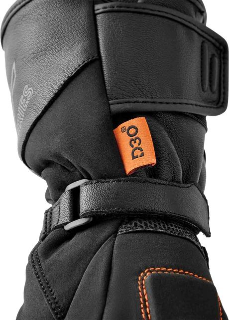 Womens Artic D3o Wp Glove Black Textile Md