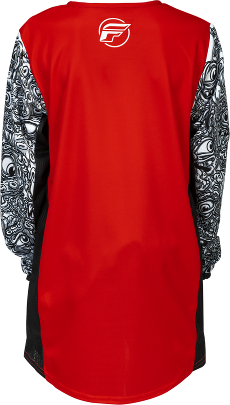 Youth Kinetic Mutant Jersey Red/White/Black Yxl