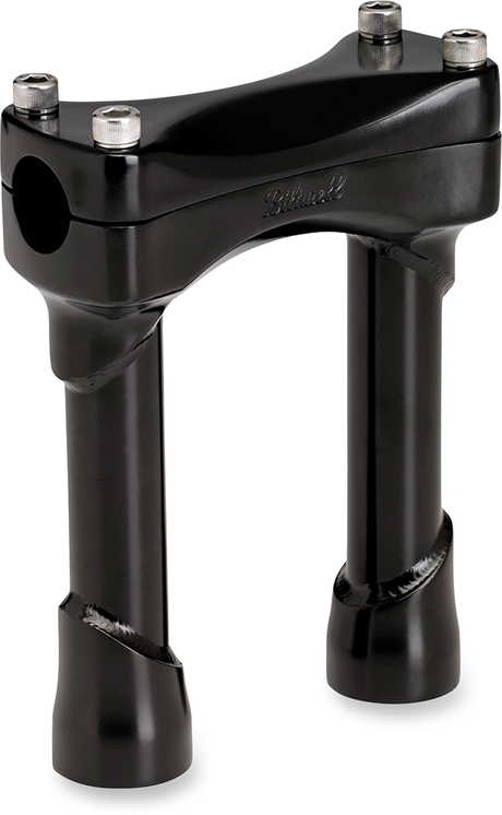 BILTWELL Murdock Handlebar Risers - 8" - Black 6403-201-08