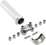 BILTWELL 1" Whiskey Throttle Assembly - Dual Cable - Polished 6602-303-01