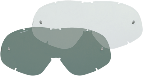 MOOSE RACING Qualifier Lens - Blue 2602-0581 - Cycle City Outdoors