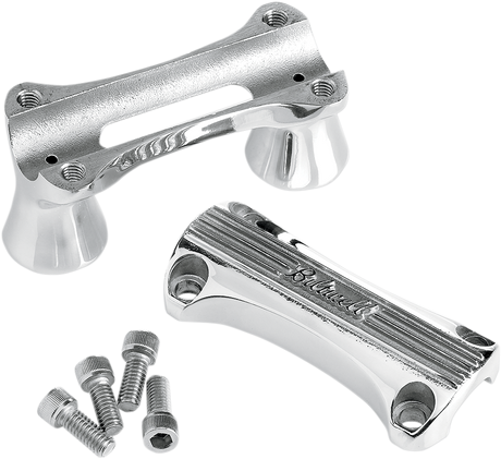 BILTWELL 2" Thunder Handlebar Risers - Polished 6402-302-02