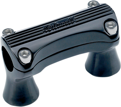 BILTWELL 2" Thunder Handlebar Risers - Black 6402-201-02
