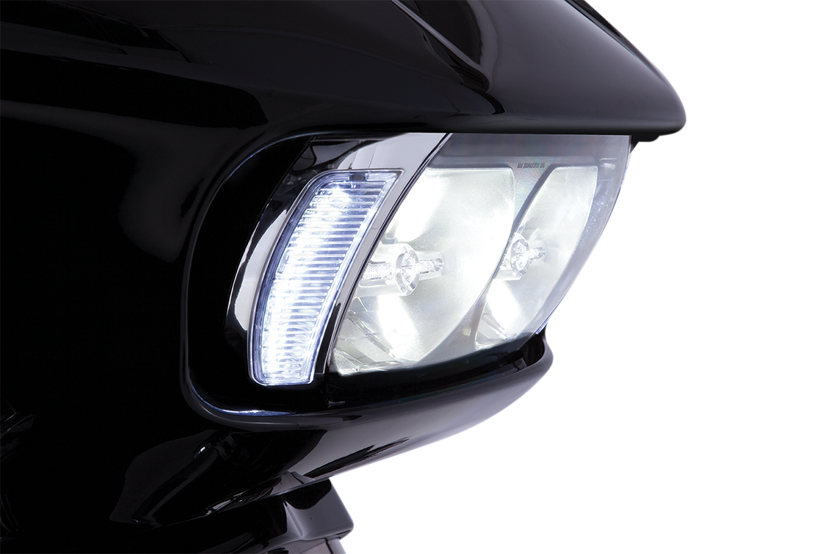 CIRO Headlight Bezel - Chrome 45250 - Cycle City Outdoors