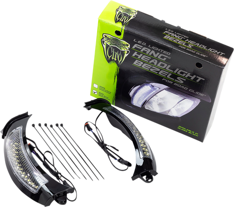 Ciro Headlight Bezel - Black 45251 - Cycle City Outdoors