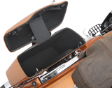 DRAG SPECIALTIES Saddlebag Lining Kit - Black - FL '14-'22 3501-0943