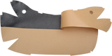 DRAG SPECIALTIES Saddlebag Lining Kit - Black - FL '14-'22 3501-0943