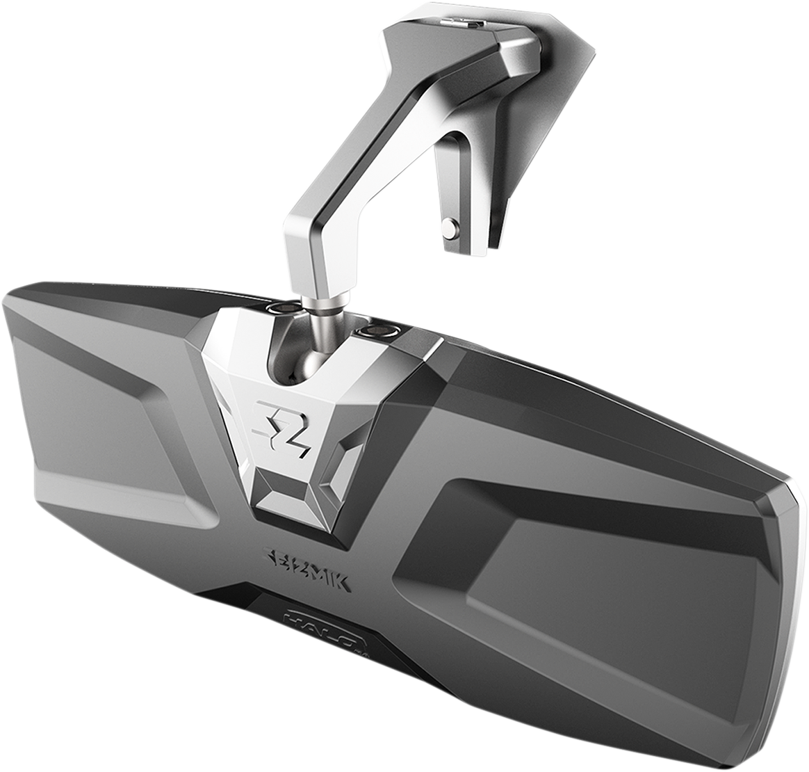 SEIZMIK Mirror - Halo R - Rear View - Rectangle - Silver - Maverick X3 56-18027