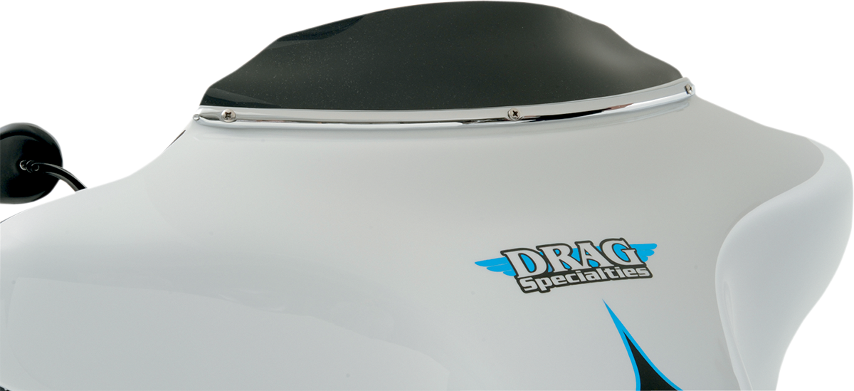 KLOCK WERKS Flare* Windshield - 3-1/2" - Black - '96-'13 FLHT KWW-01-0204