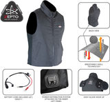 GEARS CANADA Gen X-4 Heated Vest Liner - Black - 3XL 100312-1-3XL