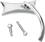 ARLEN NESS Mirror - Micro - Four-Point - Side View - Rectangle - Chrome - Right 13-417