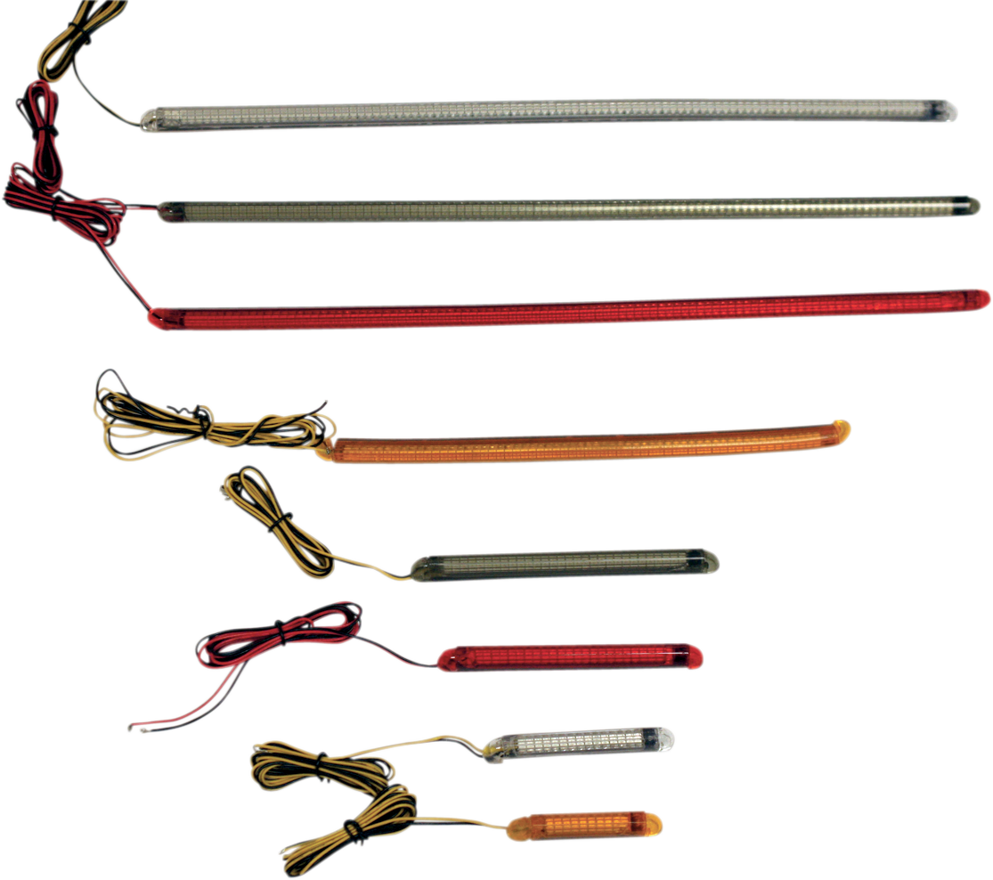 Custom Dynamics TruFLEX? LED Strip - 6.3" - Red/Red TF45RR - Cycle City Outdoors