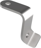 Ciro Flagpole Mount - Antenna Mount - Chrome 70608 - Cycle City Outdoors