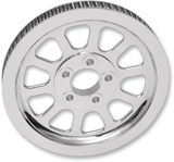 DRAG SPECIALTIES Chrome Rear Pulley - 66 Tooth 191312