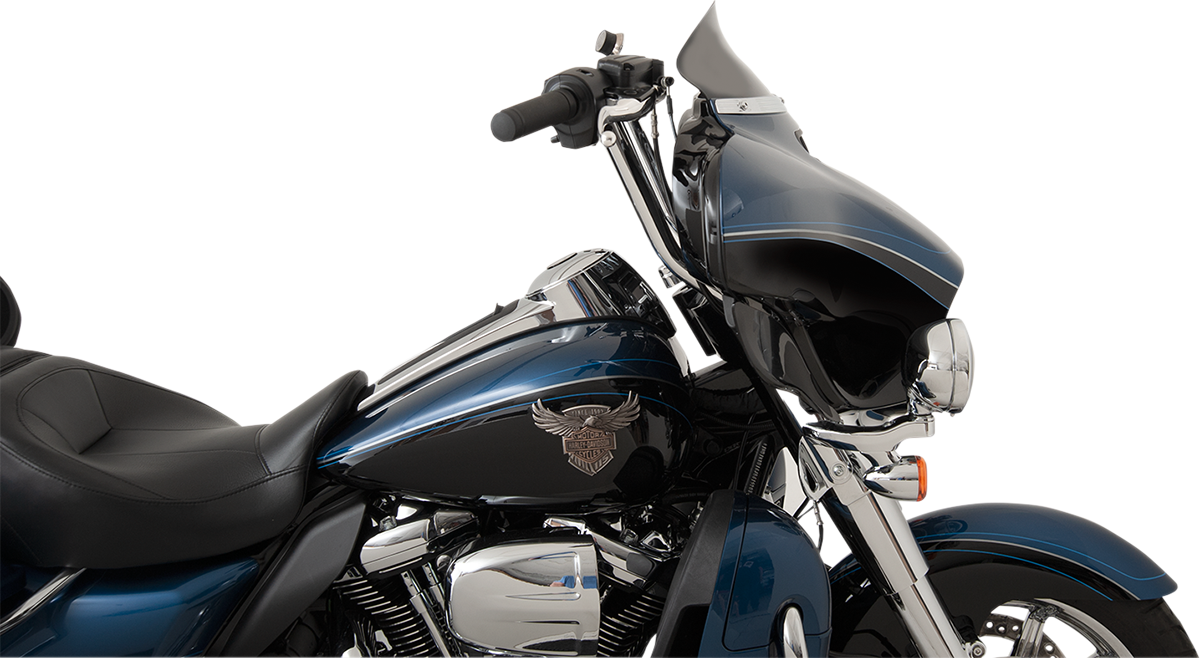 KLOCK WERKS Flare* Windshield - 5" - Black - '14-'23 FLH KWW-01-0319