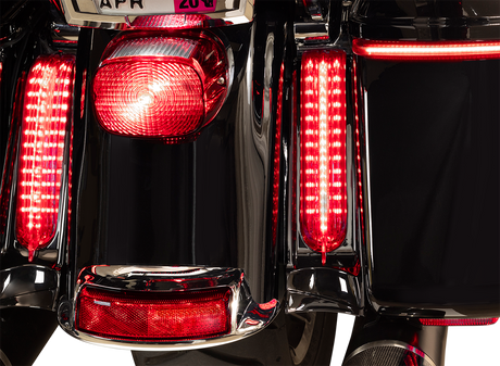 CIRO Filler Panel Light - Clear Lens - Red LEDs - Black 40047