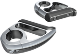 Ciro Toe Rest - 1-1/4" - Chrome 60400 - Cycle City Outdoors