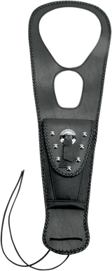 MUSTANG Pouch Tank Bib - Studded - Black - Honda 93321