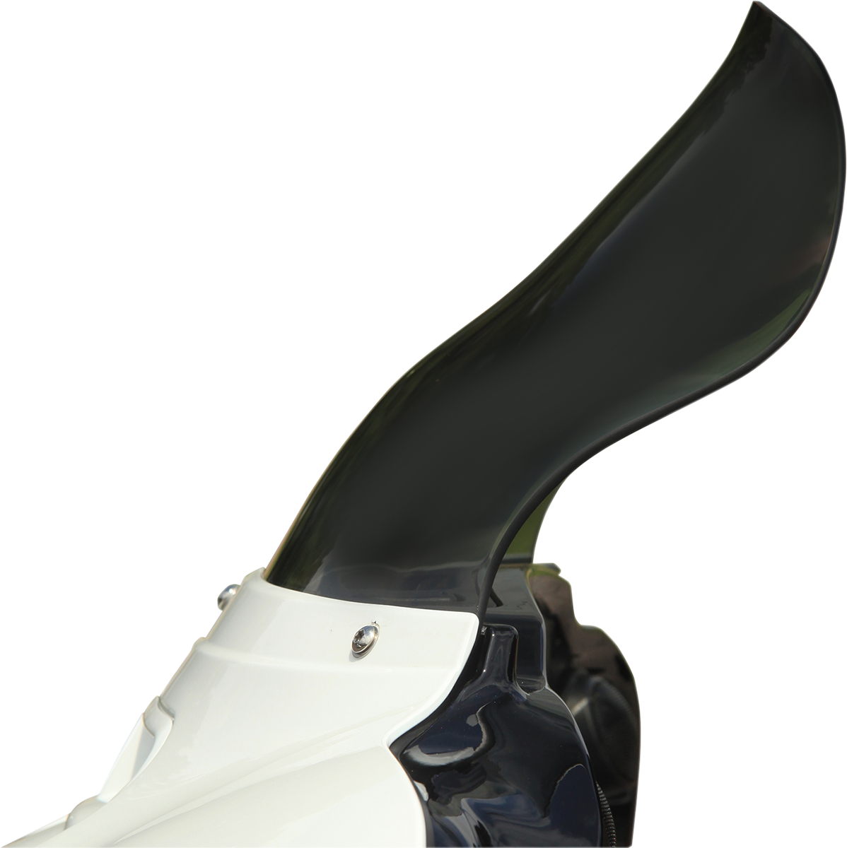 KLOCK WERKS Flare* Windshield - 10-1/2" - Tinted - '14-'23 FLH KWW-01-0468