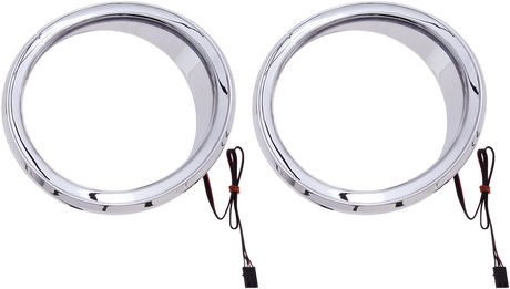 Ciro Front Speaker LED Accent - Chrome 42100 - Cycle City Outdoors
