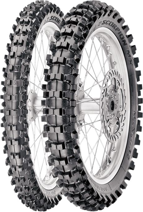 PIRELLI Tire - Scorpion* XC Mid Soft - Rear - 110/100-18 - 64M 3556600