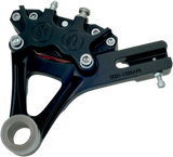 PERFORMANCE MACHINE (PM) 4-Piston Caliper - Rear - Black Ops* - 08-17 FXD 1259-0052-SMB
