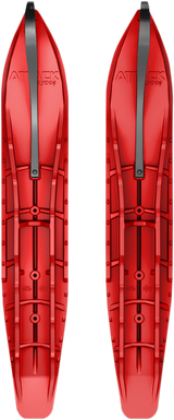 SLYDOG SKIS Attack Ski - 7" - Red ATKSOLREDLOPBLK