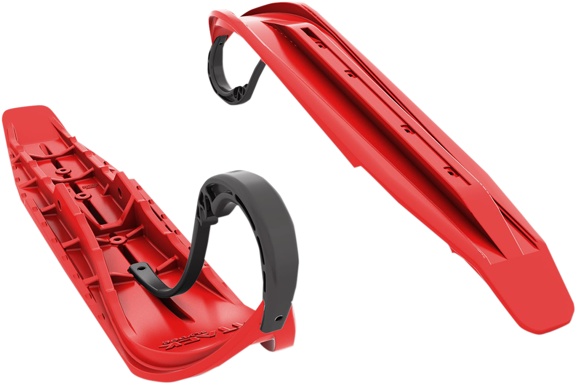SLYDOG SKIS Attack Ski - 7" - Red ATKSOLREDLOPBLK