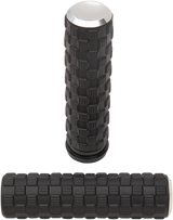 ARLEN NESS Air Trax Grips - TBW - Chrome 07-353
