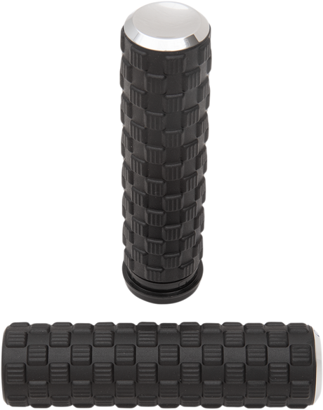 ARLEN NESS Air Trax Grips - TBW - Chrome 07-353