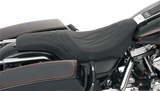 DRAG SPECIALTIES Predator Seat - Flame Stitched - FLHR/FLHX '99-'07 0801-0213 - Cycle City Outdoors