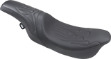 DRAG SPECIALTIES Predator Seat - Flame Stitched - FLHR/FLHX '99-'07 0801-0213 - Cycle City Outdoors
