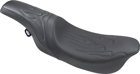 DRAG SPECIALTIES Predator Seat - Flame Stitched - FLHR/FLHX '99-'07 0801-0213 - Cycle City Outdoors